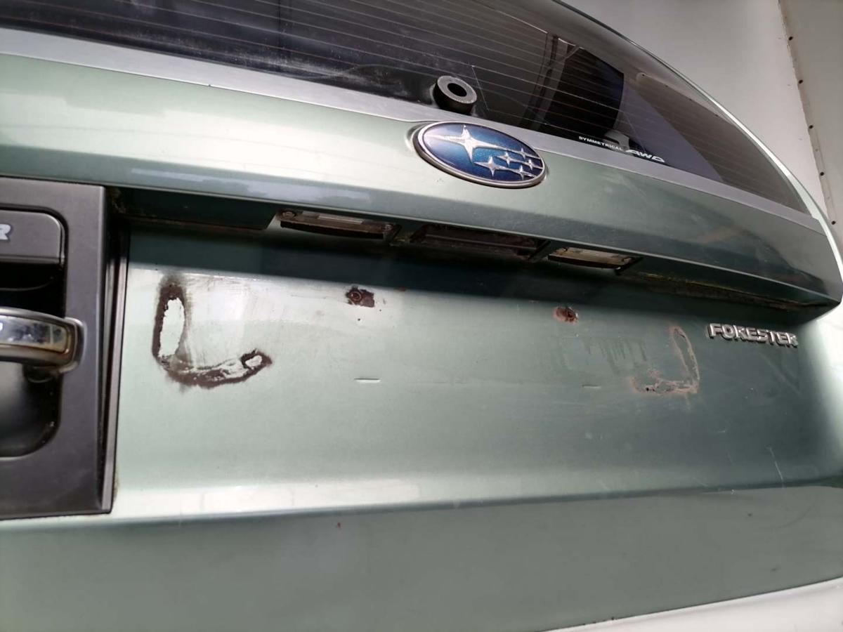 Subaru Forester 2 SG original Heckklappe mit Heckscheibe Hellgrünmetallic Facelift Bj.2006